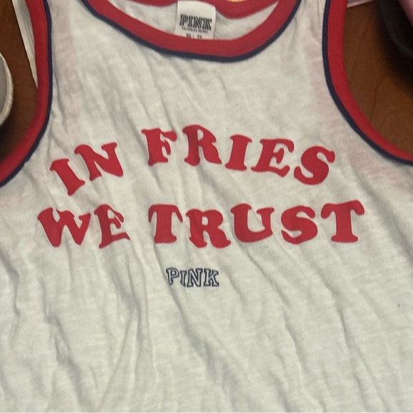 VS PINK In Fries We Trust Tank Top - Picture 2 of 6